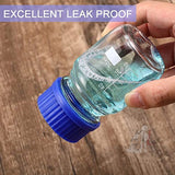 Reagent Bottle Chemistry Borosilicate Glass with GL-32 Screw Cap (50 ML, 2) - Laboratorydeal