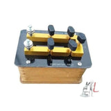 Resistance Box .1 to 10 ohms- physics lab equipment