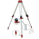 SCIFA Aluminum Levelling Staff 5 meter 4 Fold and free cover with Auto Level Tripod Stand- 