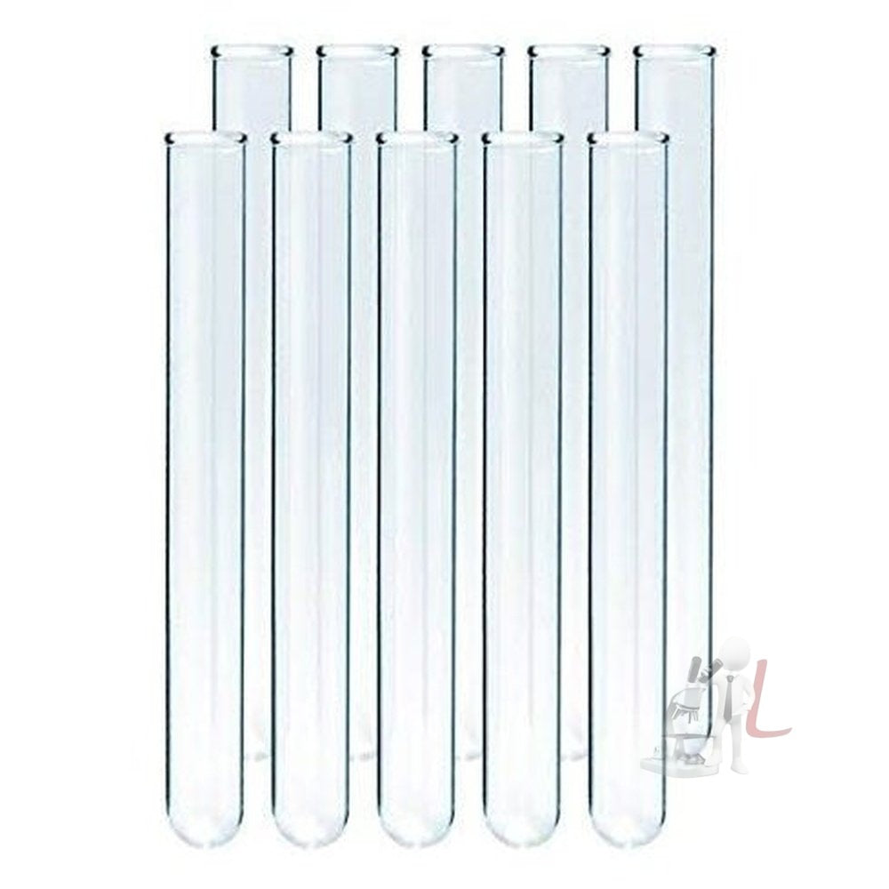 SPYLX Borosilicate Glass Test Tube 15 * 150MM Pack Of 10 - Laboratorydeal