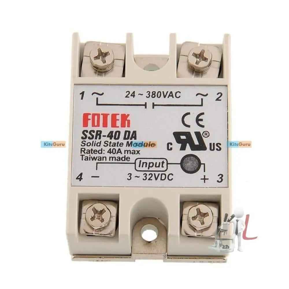 SSU 16 AMP Solid State Relay 3-32VDC to 90-220VAC - Solid State Relay 16 AMP - Laboratorydeal