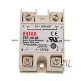 SSU 16 AMP SSR SOLID STATE RELAY DC TO AC Input 3-32VDC Output 90-220VAC