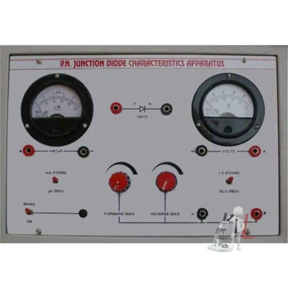 SSU P.N.Junction Diode Characteristics Apparatus With Two Meters - Laboratorydeal