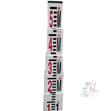 Scifa Levelling Staff 5 meter 4 Fold types of levelling staff in surveying- 