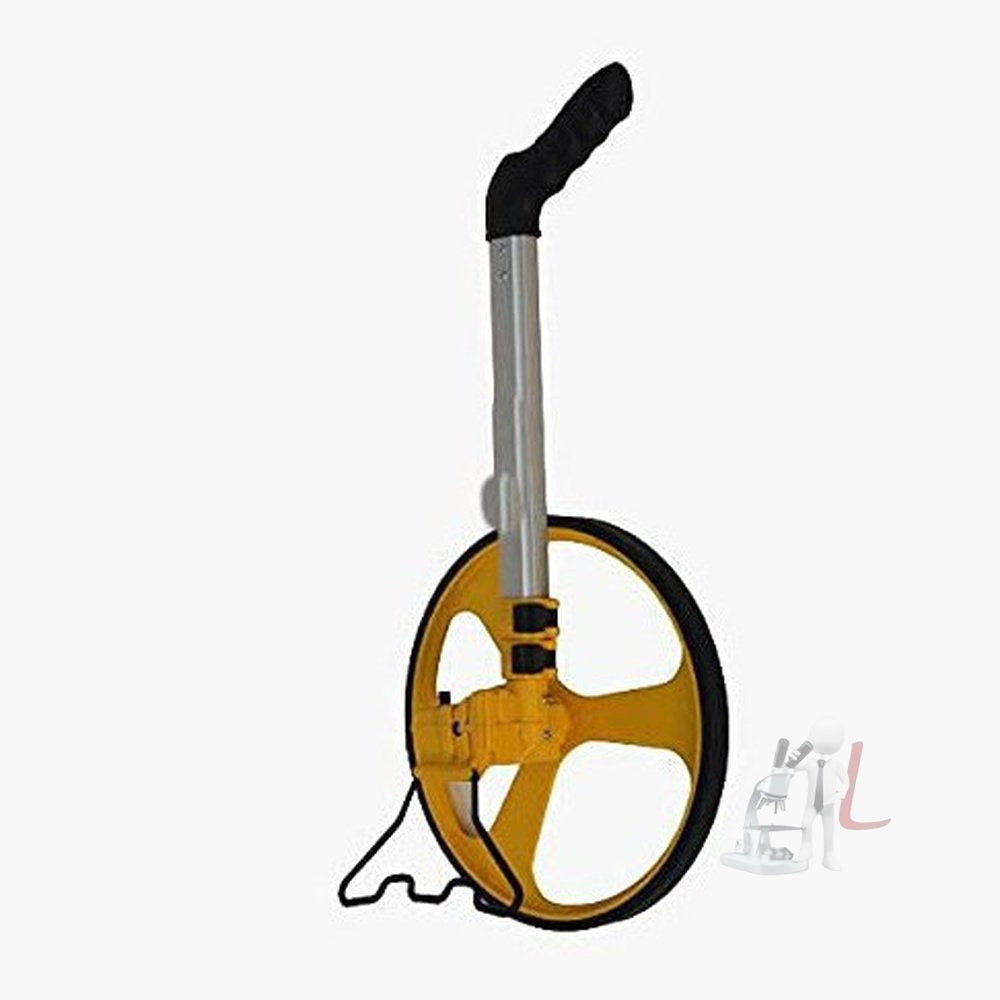 Scifa Measuring Wheel - 12" wheel counts upto 10,000 feet. Complete with Built in stand,- 