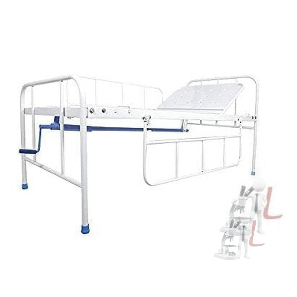 Scifa Semi Fowler Hospital Bed with Metal Railings (Without Mattress)- 