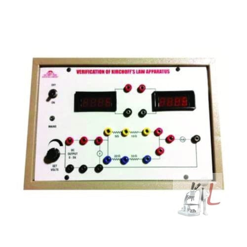 Scifa  VERIFICATION OF KCL AND KVL, DC POWER SUPPLY- 