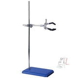 Burette Stand with Clamp, Boss Head & Rod- 