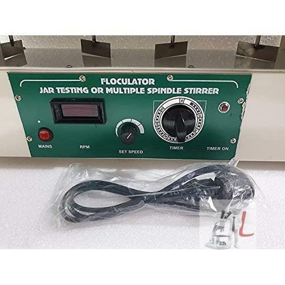 Scifa Flocculation Jar Test Apparatus 4 Spindle Medical & Lab Equipment- 