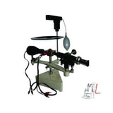 Scifa  MILIKAN’S OIL DROP APPARATUS MOUNTED WITH CONDENSER, LIGHT SOURCE AND MEASURING MICROSCOPE- 