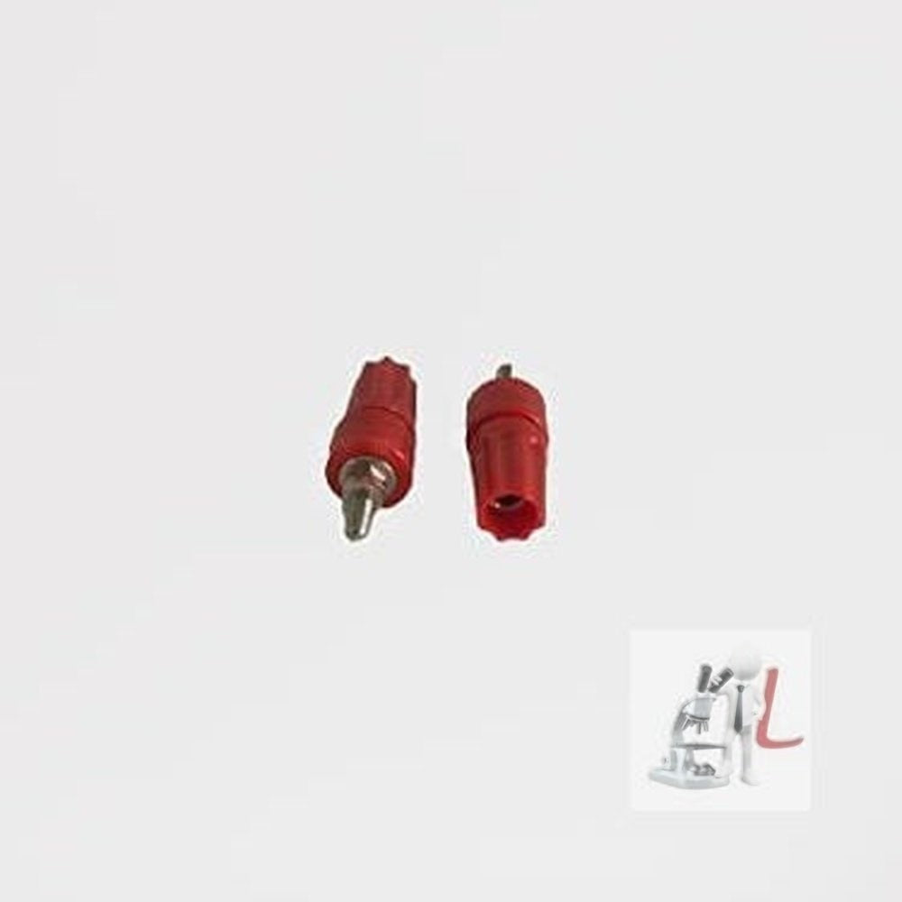 Scifa TERMINAL 4 mm RED (ABS plastic) pk. of 25 pcs- 