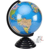 Scifa Transparent Globe with Earth Inside 8 inch- 