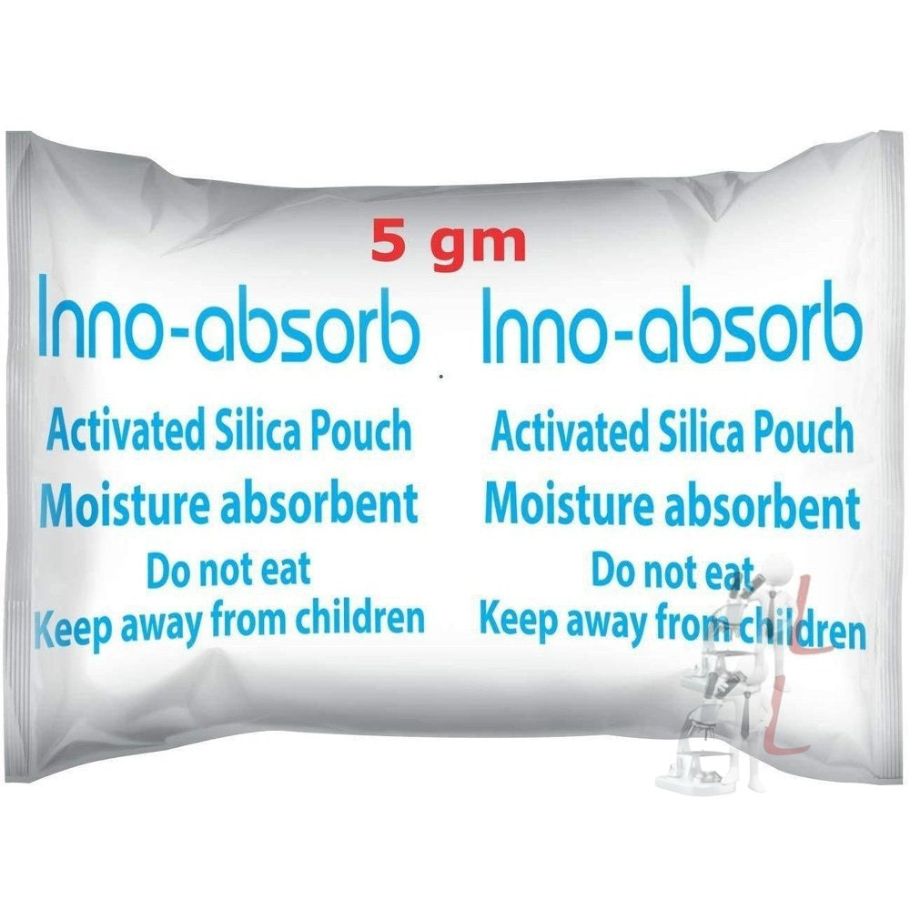 Silica Gel (5gm, Pack of 80, White) - Laboratorydeal