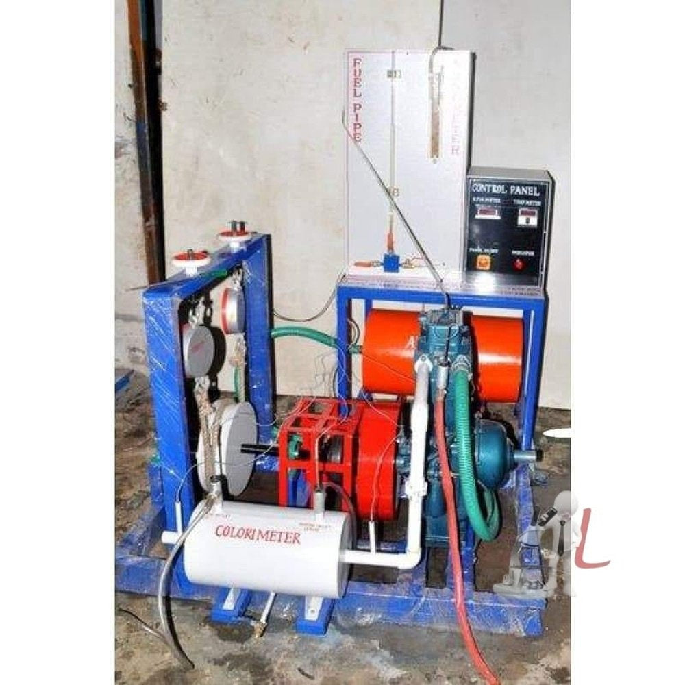 Single Cylinder Four Stroke Diesel Engine Test Rig with water cooled eddy current dynamometer - Laboratorydeal