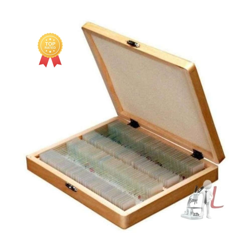 Slide box 100 prepared slides by labpro - Laboratorydeal