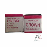 Spectrometer Prism Crown 32X32 mm Size- Lab Equipment