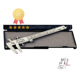 Vernier Caliper 0-125mm Steel Metal with PVC Box by Labpro - Accurate Measurement Tool