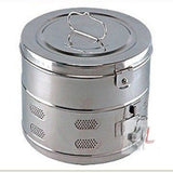 Stainless Steel Seamless Dressing Drum (11x9 Inches)- 