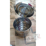 Stainless Steel Seamless Dressing Drum (11x9 Inches)- 