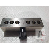 Suppository Lipstick Mold 6 Hole With Fastener,Brass Heavy Duty Equipment - Laboratorydeal