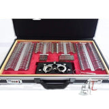 TRIAL LENS SET ( RED & BLACK ) WOODEN BOX- Laboratory equipments