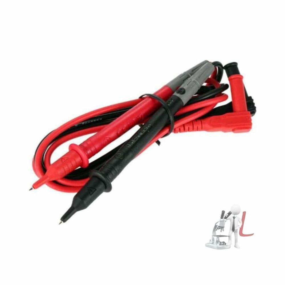 Test Lead Probe Cables for Dmm Digital Multimeter & Clamp Meters Testers Kit Set by labpro - Laboratorydeal