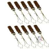 Test Tube Holder Chrome Plated Mild Steel (Pack Of 12)