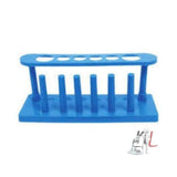 Test tube stand round 19 mm & 25 mm tubes plastic, (Pack of 5).- Laboratory equipments