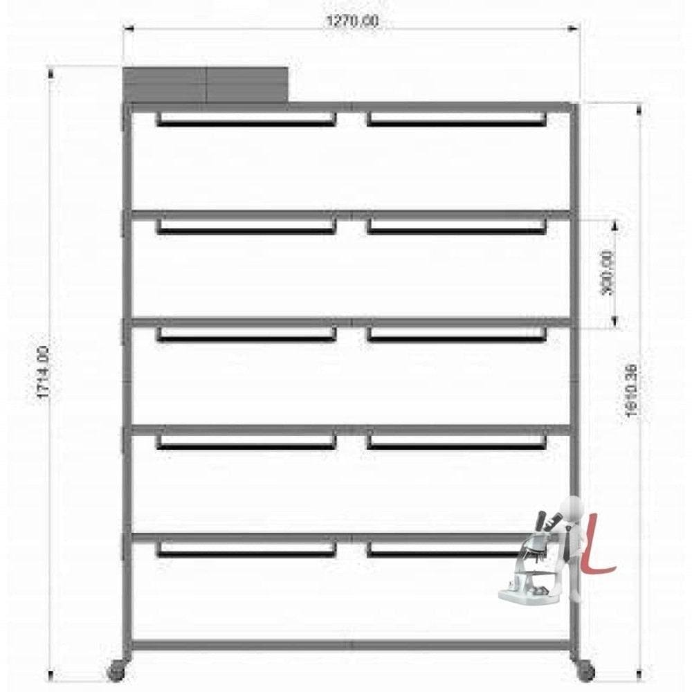Tissue Culture Rack- Tissue Culture lab Equipment