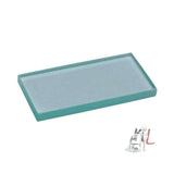 Transparent Glass Slab - Set of 4 by labpro - Laboratorydeal