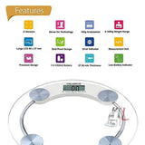 U UZAN LCD Display Electronic Digital Weighing Scale 8mm- 