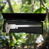 Vernier Caliper 0-150mm Steel Metal With Pvc Box Packing by labpro