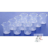 WKM Beaker 50ml Pack of 12 Polypropylene- 