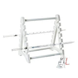 WKM Pipette Stand Horizontal for 12 Pipettes (White, Pack of 1)- 