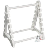 WKM Pipette Stand Horizontal for 12 Pipettes (White, Pack of 1)- 