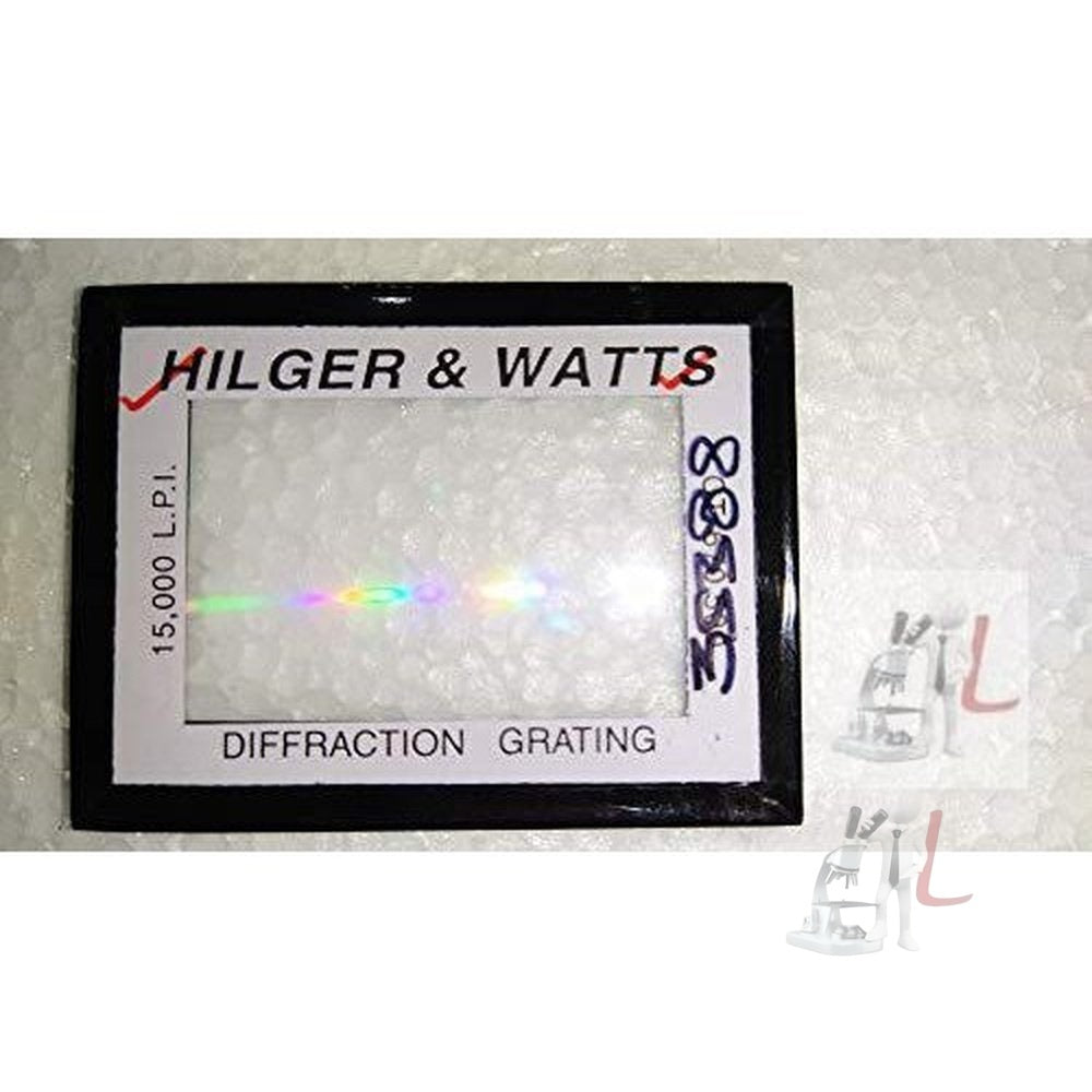 WKM Student Grating Glass Or Diffraction Grating Glass 600 Lines I.e 15000 LPI - Laboratorydeal