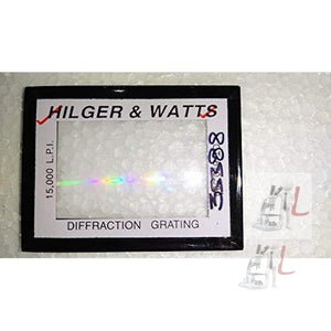 WKM Student Grating Glass Or Diffraction Grating Glass 600 Lines I.e 15000 LPI - Laboratorydeal
