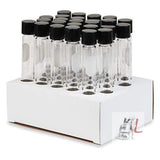 WKM Borosilicate Test Tube with Screw Cap - Culture Tubes - 5mL {Pack of 50}- 