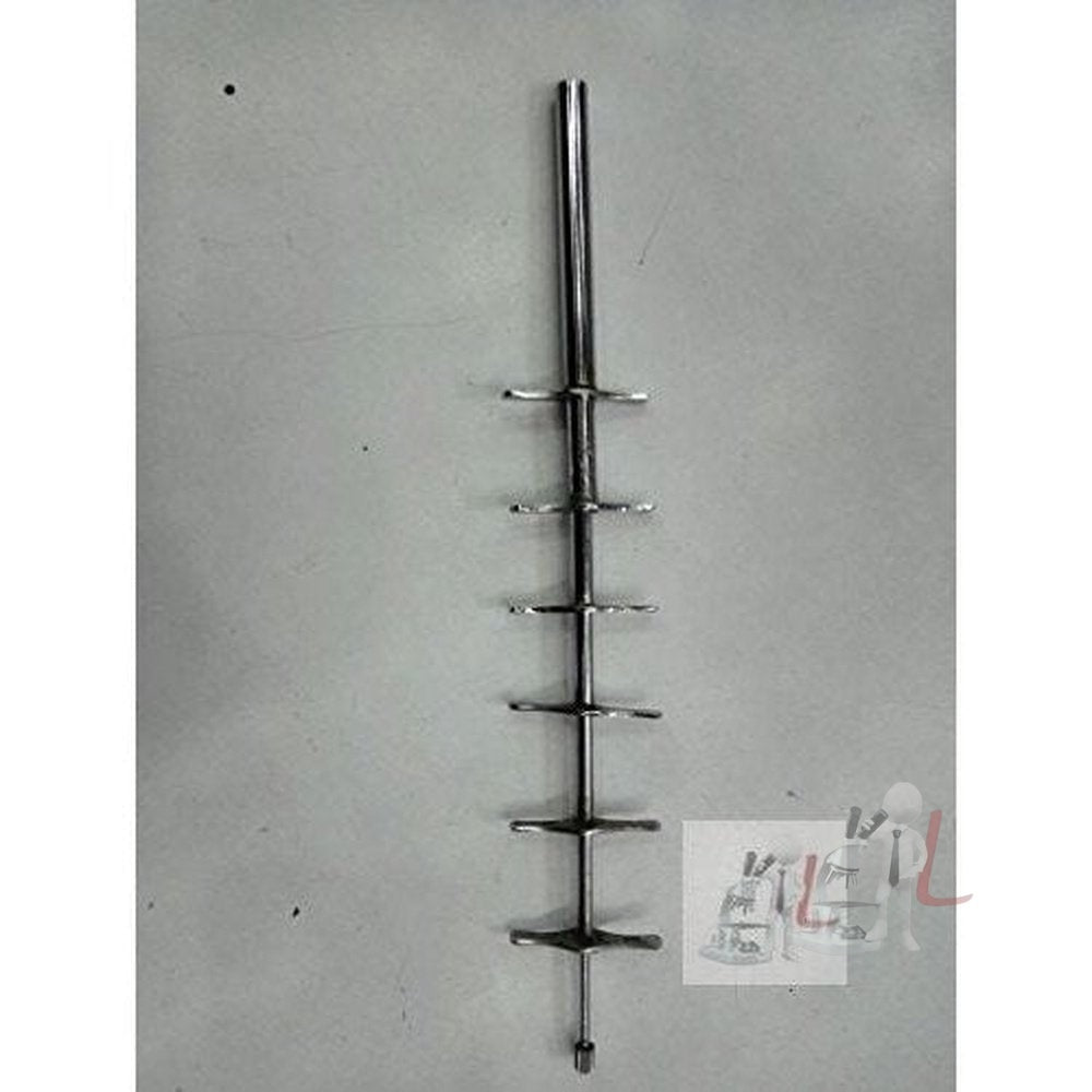 WKM Cork Borer Set of 6 (Brass) nickel plated. - Laboratorydeal