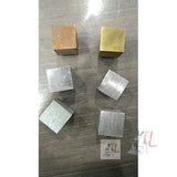 WKM Density Cubes Set of 6 Metals, 20mm (Brass, Lead, Iron, Copper, Aluminum, Zinc)- 