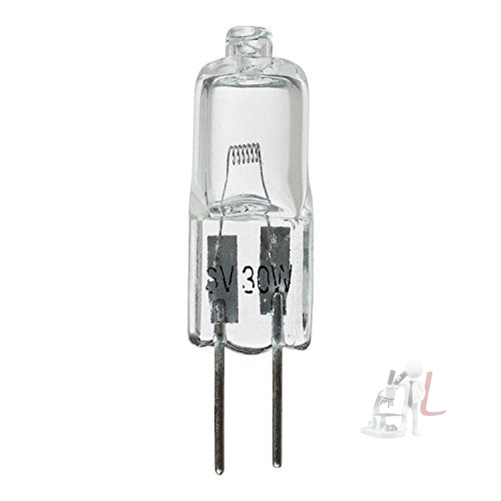 WKM Halogen Light Bulb 6Volt-30Watt Bi Pin Base- 