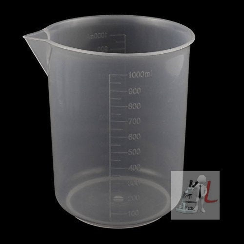 Plastic Measurement Cup Set (1000ml, 500ml, 300ml, 200ml,100ml, 50ml, 30ml, 25ml, 20ml)- 