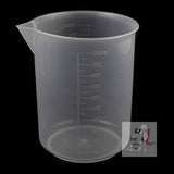 Plastic Measurement Cup Set (1000ml, 500ml, 300ml, 200ml,100ml, 50ml, 30ml, 25ml, 20ml)- 