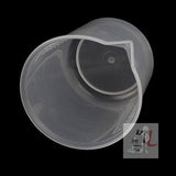 Plastic Measurement Cup Set (1000ml, 500ml, 300ml, 200ml,100ml, 50ml, 30ml, 25ml, 20ml)- 