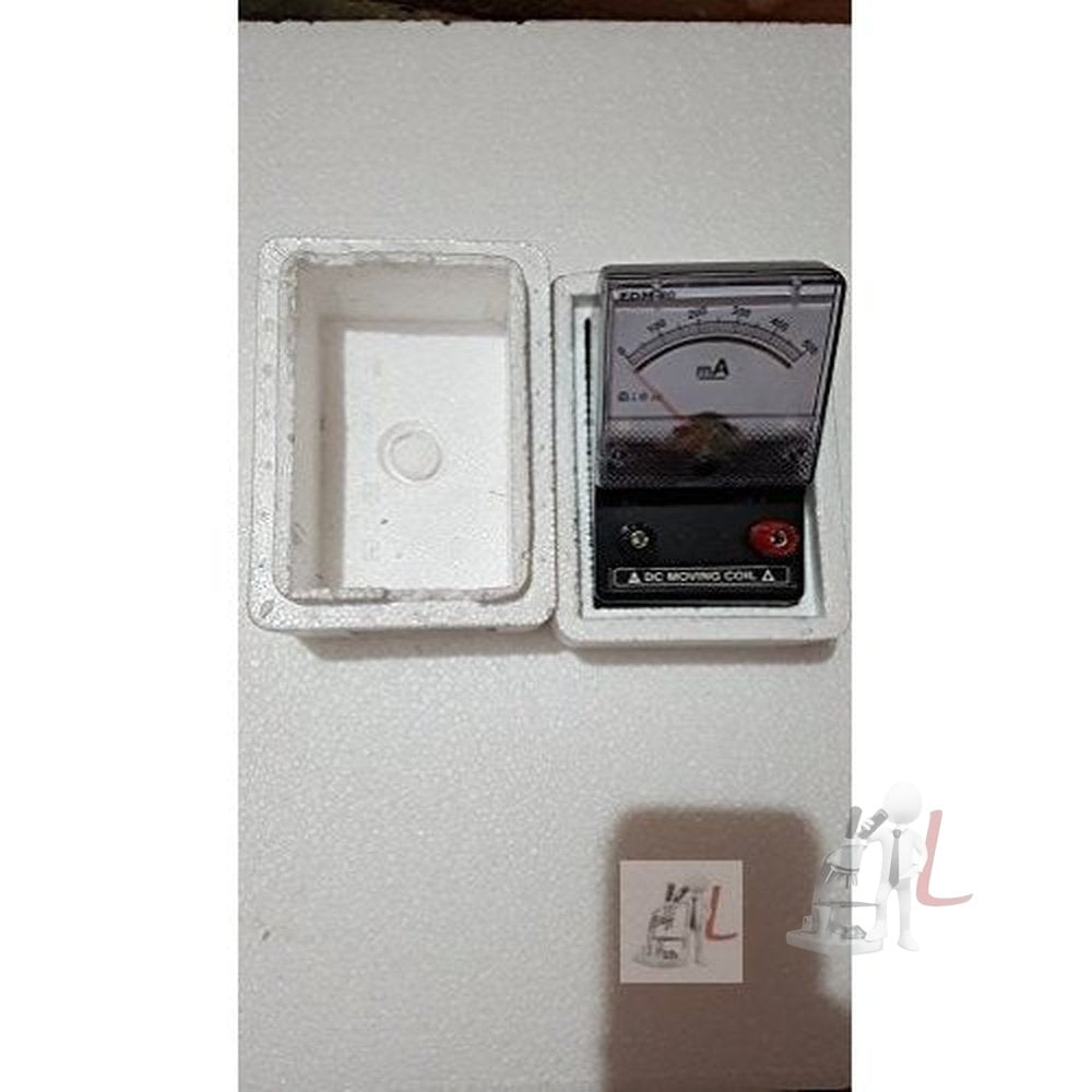 WKM Milli Ampere Meter Square 0-500 M.A- 