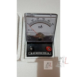 WKM Milli Ampere Meter Square 0-500 M.A- 