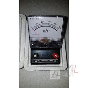 WKM Milli Ampere Meter Square 0-500 M.A- 
