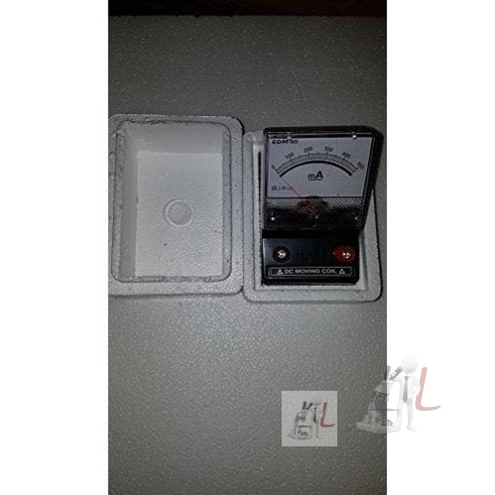 WKM Milli Ampere Meter Square 0-500 M.A- 