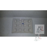 WKM Spotting Cavity Tile Plate 12 Cavity Porcelain for General Lab Use- 