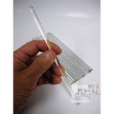 WKM Stirring Rod Glass 190 X 6 Mm Set of 12- 